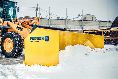 jenkins skid steer snow plow|Rubber Edge Snow Pusher .